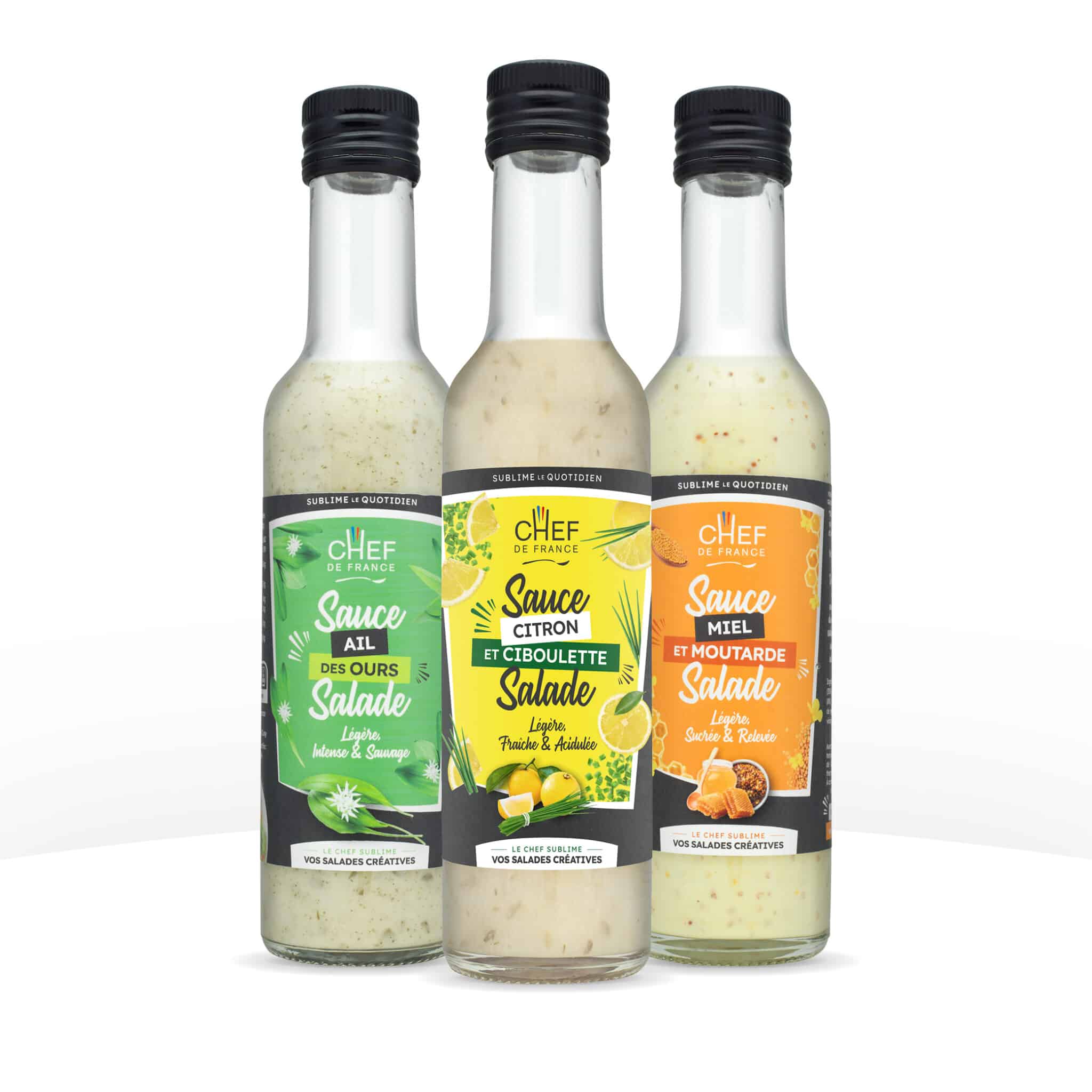 Sauce salade légère à l'huile d'Olive et au Citron - Carrefour - 50 cl